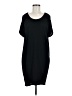 Papillon Solid Black Casual Dress Size M - photo 1