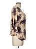 Jemma Tan 3/4 Sleeve Blouse Size L - photo 4