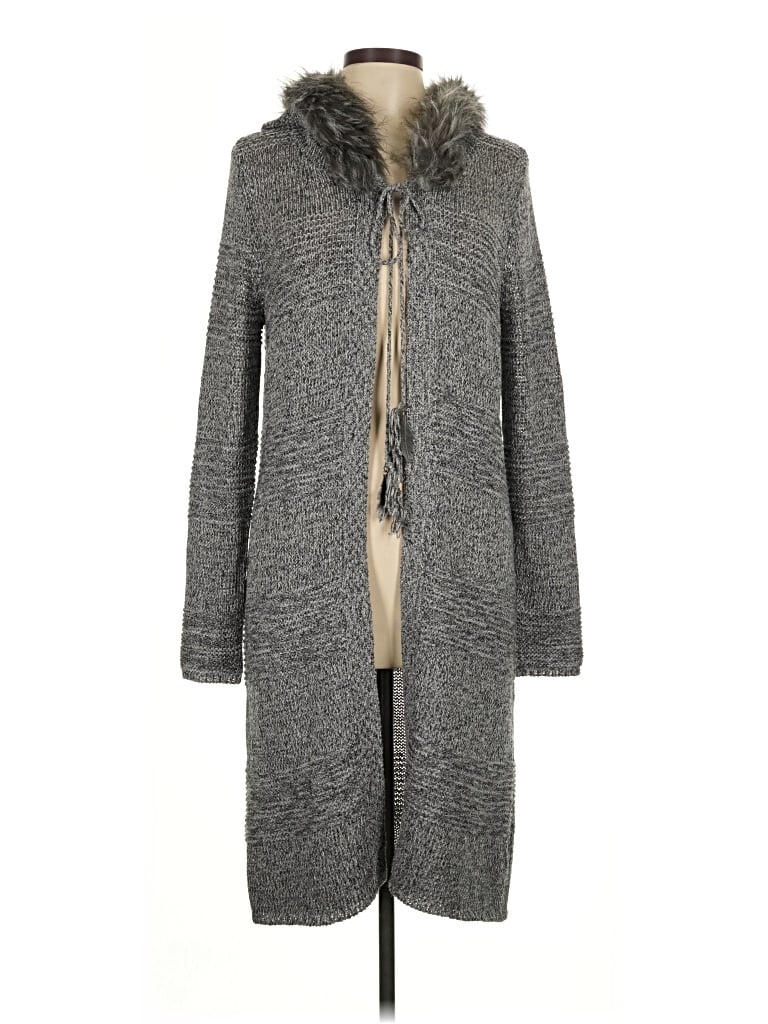 Pre-owned Vertigo Cardigan Sweater In Gray