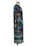 NORACORA Print Blue Casual Dress Size S - photo 4