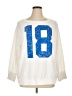 Shein Curve 100% Polyester Print White Sweatshirt Size 14 Plus (1) - photo 1