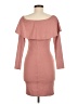 Blue Blush Solid Pink Cocktail Dress Size M - photo 2