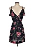 Joie Floral Black Casual Dress Size S - photo 2