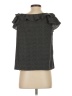 Rebecca Taylor Gray Sleeveless Blouse Size 4 - photo 2