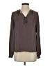 Maison d' Amelie 100% Polyester Gray Long Sleeve Blouse Size XS - photo 1