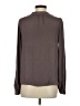 Maison d' Amelie 100% Polyester Gray Long Sleeve Blouse Size XS - photo 2