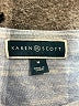 Karen Scott 100% Cotton Color Block Blue Pullover Sweater Size M - photo 7