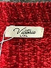 Victoria Tweed Burgundy Pullover Sweater Size Lg - XL - photo 7