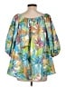 Unbranded Yellow 3/4 Sleeve Blouse Size L - photo 2