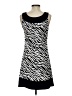 Wrapper Animal Print Black Casual Dress Size S - photo 2