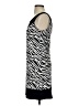 Wrapper Animal Print Black Casual Dress Size S - photo 5