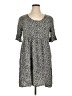 Unbranded 100% Polyester Animal Print Gray Casual Dress Size XL - photo 1