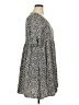 Unbranded 100% Polyester Animal Print Gray Casual Dress Size XL - photo 4