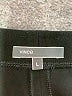 Vince. Solid Black Formal Skirt Size L - photo 3