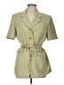 Le Suit 100% Polyester Green Blazer Size 10 - photo 1