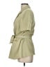 Le Suit 100% Polyester Green Blazer Size 10 - photo 5