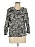 Isabella Rodriguez Silver 3/4 Sleeve Blouse Size L - photo 1