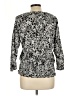 Isabella Rodriguez Silver 3/4 Sleeve Blouse Size L - photo 2