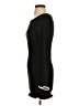Unbranded 100% Polyester Solid Black Cocktail Dress Size XS - photo 5