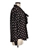 Ann Taylor LOFT 100% Polyester Polka Dots Black Long Sleeve Blouse Size M - photo 4