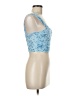Shein Blue Tube Top Size 6 - photo 4