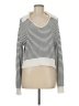 Universal Thread Stripes White Pullover Sweater Size M - photo 1