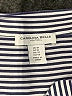 Carolina Belle 100% Rayon Stripes Blue 3/4 Sleeve Button-Down Shirt Size 1X - photo 7