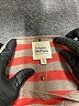 Between Me & You Stripes Red Pullover Sweater Size M - photo 7