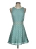 Mudd Hearts Teal Cocktail Dress Size S - photo 1