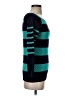 Ann Taylor LOFT 100% Cotton Stripes Teal Pullover Sweater Size XS - photo 4