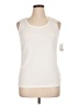 Studio Works Ivory Sleeveless T-Shirt Size 1X - photo 1