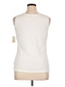 Studio Works Ivory Sleeveless T-Shirt Size 1X - photo 2