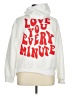 Unbranded 100% Polyester White Pullover Hoodie Size 1X - photo 2