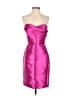 Amsale 100% Polyester Pink Cocktail Dress Size 4 - photo 1