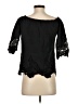 Drew Black 3/4 Sleeve Blouse Size XS - photo 2