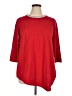 Chelsea & Theodore Red Pullover Sweater Size 1X - photo 1