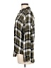 Zara Basic Plaid Green Long Sleeve Button-Down Shirt Size M - photo 5