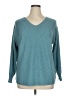Ella Moss Teal Pullover Sweater Size XL - photo 1