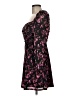 Topshop 100% Polyester Floral Black Cocktail Dress Size 4 - photo 5