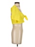 Katie K 100% Polyester Yellow Short Sleeve Blouse Size S - photo 4