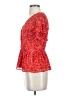 Madewell Red Short Sleeve Blouse Size 0 - photo 5