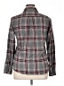 Matix Plaid Gray Long Sleeve Button-Down Shirt Size XL - photo 2
