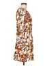 Glamorous 100% Polyester Paisley Orange Casual Dress Size 8 - photo 4
