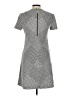 Calvin Klein Houndstooth Gray Casual Dress Size 10 - photo 2