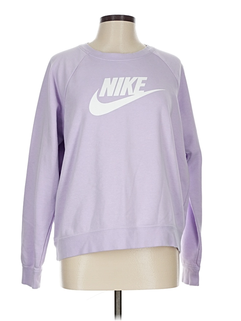 Pre-owned Nike Sweatshirt In Purple