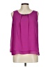 NY Collection 100% Polyester Purple Sleeveless Blouse Size L - photo 1