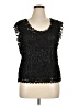 Assorted Brands Black Sleeveless Blouse Size 1X - photo 1