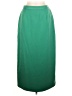 Assorted Brands 100% Polyester Solid Green Formal Skirt Size 8 - photo 1