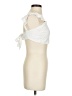 Monteau Ivory Sleeveless Blouse Size S - photo 4