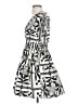 H&M Graphic White Ivory Cocktail Dress Size XS - photo 5